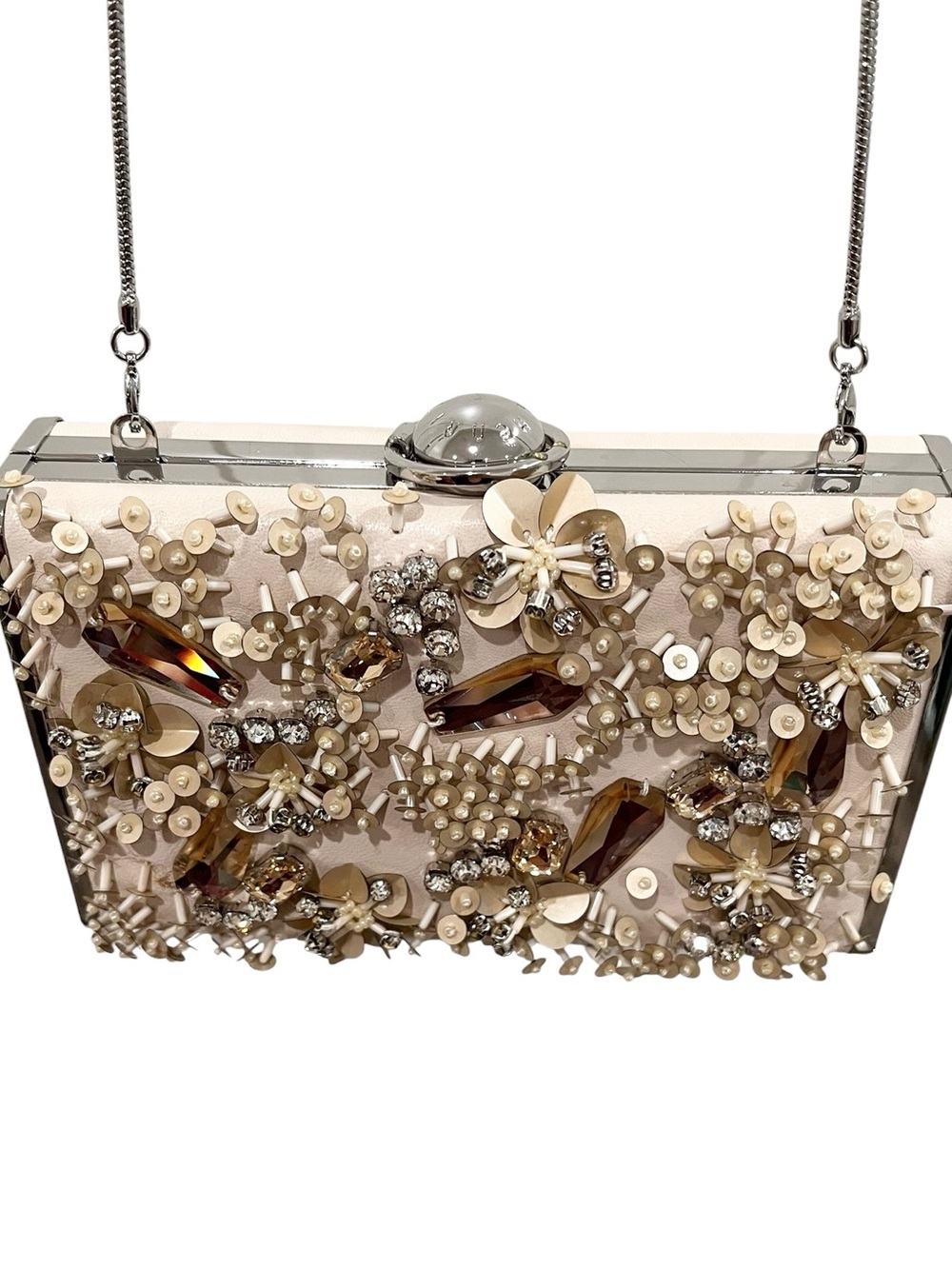 Henri Bendel RARE RARE RARE Embellished Party Box & Dusty NWOT - Picture 9 of 11